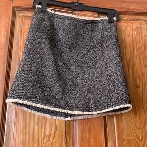 Jcrew Tweed Mini Skirt